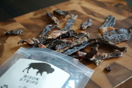 Native Raw Eats' Bison Strips